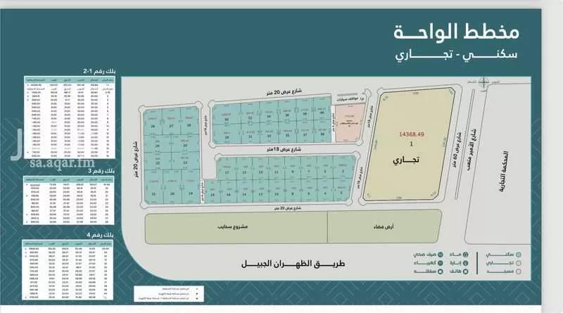 أرض للبيع في شارع الامير متعب, حي الواحة, مدينة الدمام, المنطقة الشرقية 1 صورة