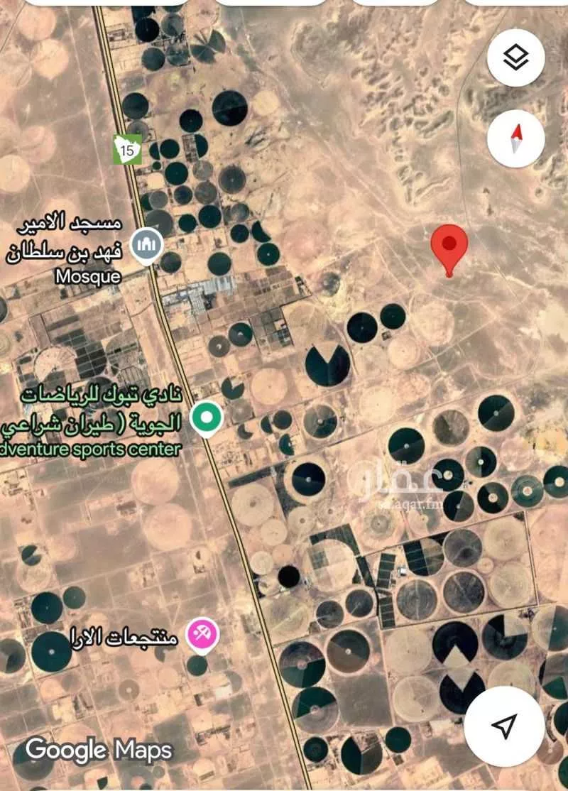 أرض للإيجار في شارع بئر بن هرماس 1, مدينة بئر بن هرماس, منطقة تبوك 1 صورة