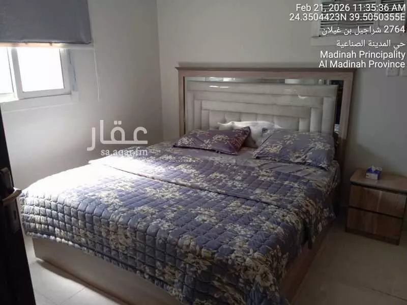 شقة للإيجار في شارع يزيد بن عبد المدان, حي المدينة الصناعية, مدينة المدينة المنورة, منطقة المدينة المنورة 1 صورة
