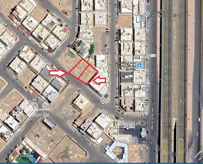 أرض للبيع في شارع الحسن بن حامد البغدادي, حي المطار, مدينة المدينه المنوره, منطقة المدينة المنورة 1 صورة