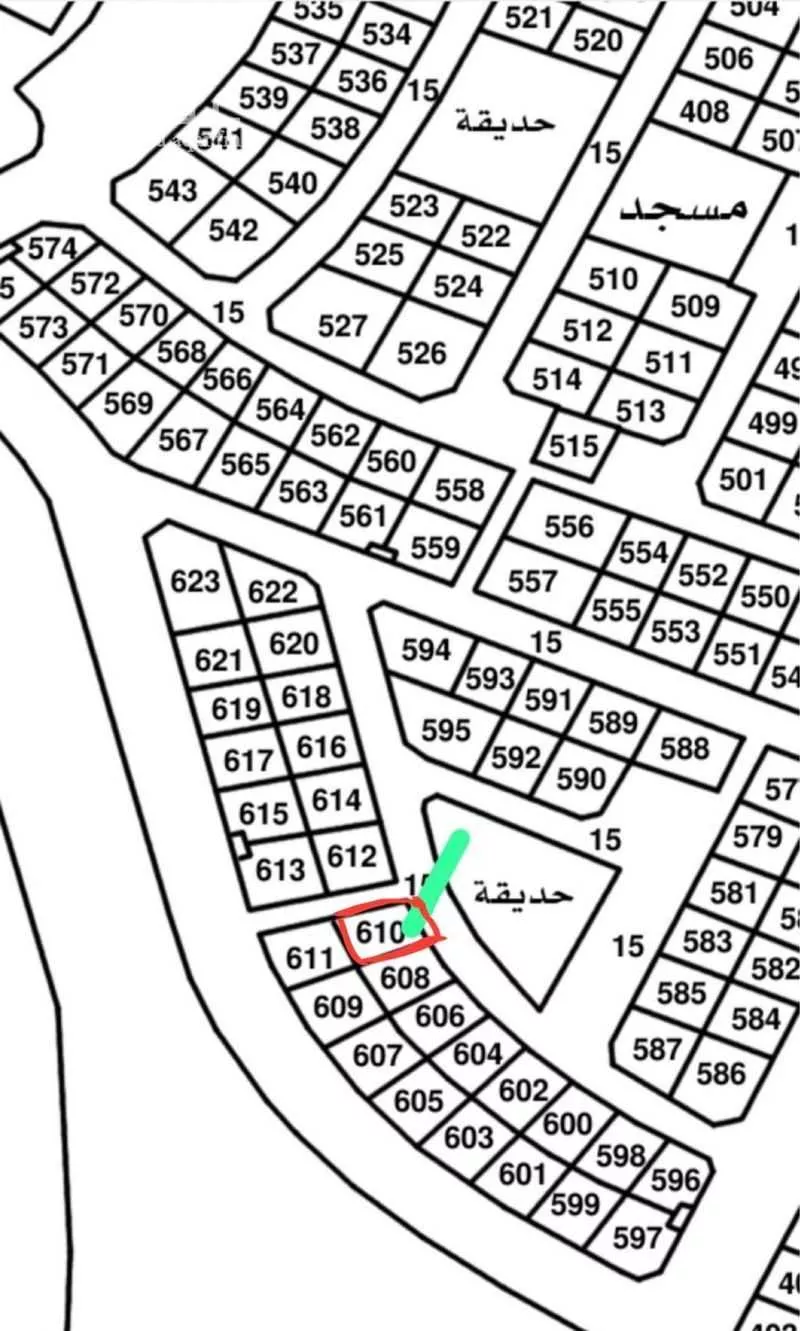 أرض للبيع في شارع امامه بنت الحارث, حي هجر, مدينة الاحساء, المنطقة الشرقية 1 صورة