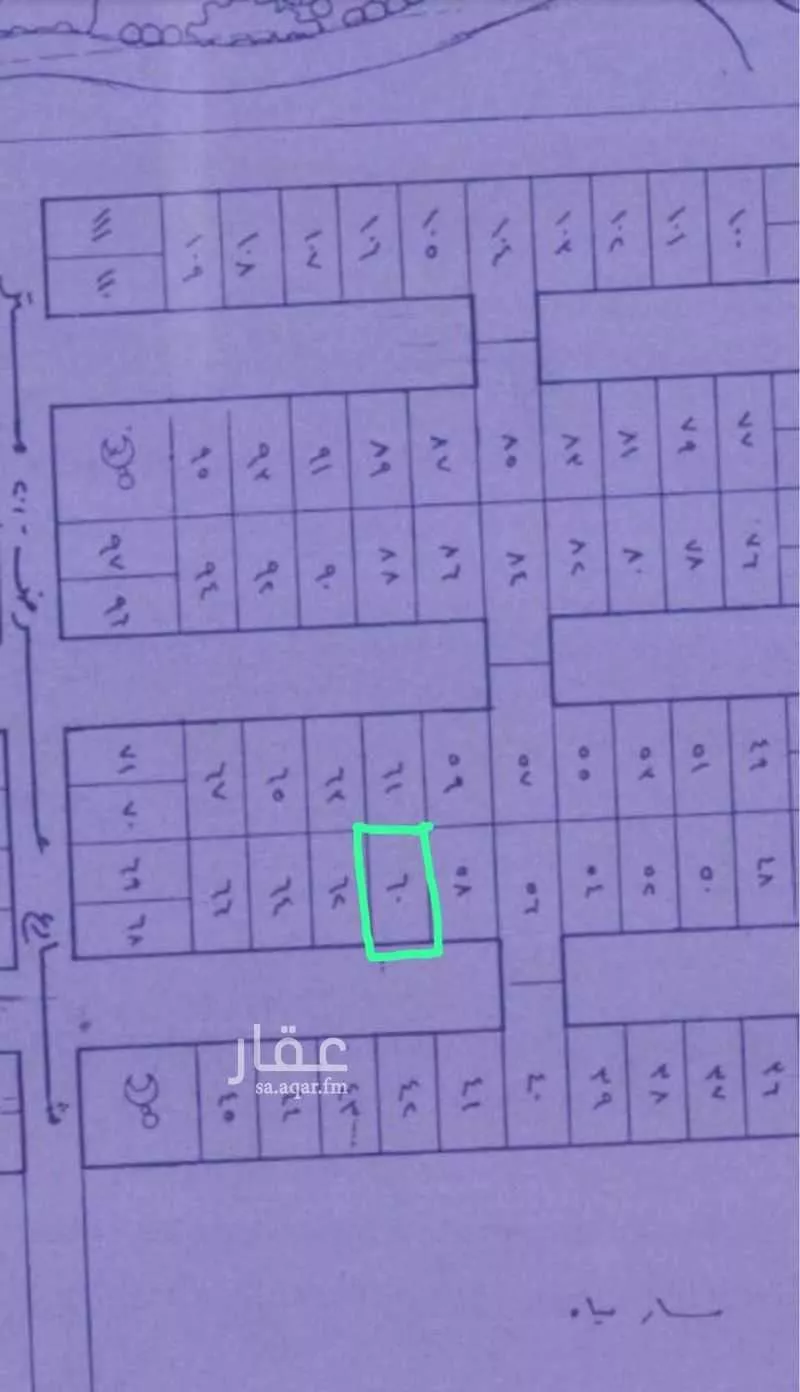 أرض للبيع في شارع الأصفر 18, حي الأصفر, مدينة البدائع, منطقة القصيم 1 صورة