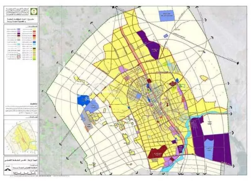 أرض للبيع في شارع الملك عبدالله, حي المروة, مدينة بريده, منطقة القصيم 1 صورة
