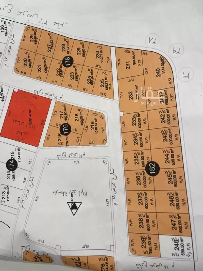 أرض للبيع في شارع محمد بن يزيد الثمالي بن الم, حي مريخ, مدينة جدة, منطقة مكة المكرمة 1 صورة