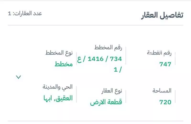 أرض للبيع في شارع 6711672, حي العقيق, مدينة ابها, منطقة عسير 1 صورة