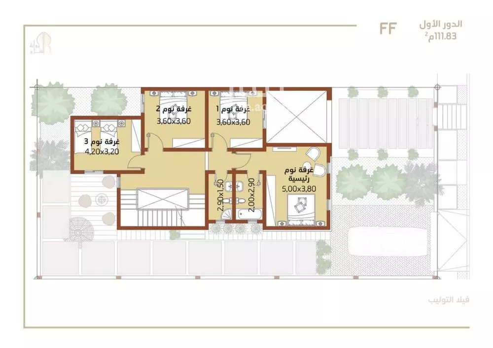 فيلا للبيع في حي الجنادرية, مدينة الرياض, منطقة الرياض 1 صورة