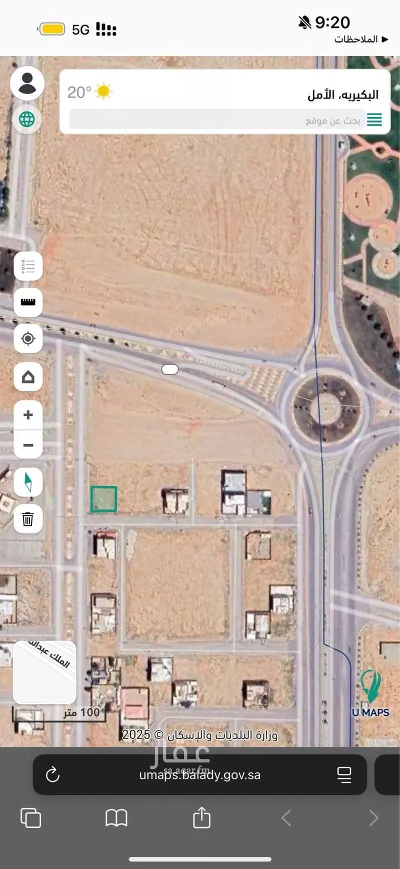 أرض للإيجار في شارع شارع الرباط, حي الأمل, مدينة البكيريه, منطقة القصيم 1 صورة