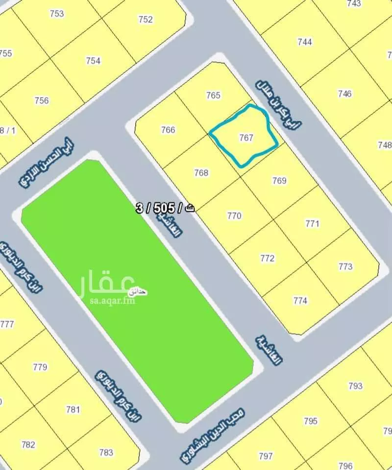 أرض للبيع في شارع أبي بكر بن هلال, حي الشراع, مدينة جدة, منطقة مكة المكرمة 1 صورة