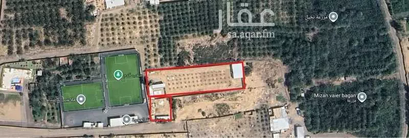 مزرعة للبيع في شارع الينبوع, حي الصادقية, مدينة المدينه المنوره, منطقة المدينة المنورة 1 صورة