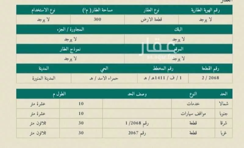 أرض للبيع في شارع عبادة بن سعيد بن عثمان ، حي الصناعية ، المدينة المنورة ، منطقة المدينة المنورة 1 صورة