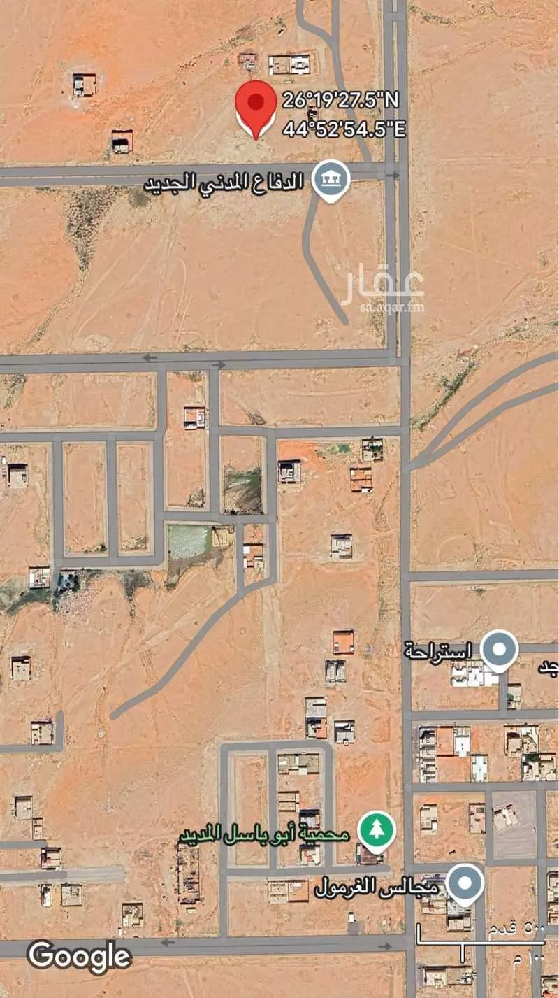 أرض للبيع في شارع شارع الحسن بت يحيي, حي حطين, مدينة الزلفى, منطقة الرياض 1 صورة