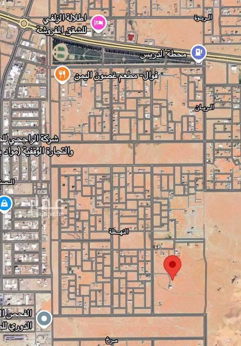 أرض للبيع في شارع حداد بن مالك, حي النهضة, مدينة الزلفى, منطقة الرياض 1 صورة