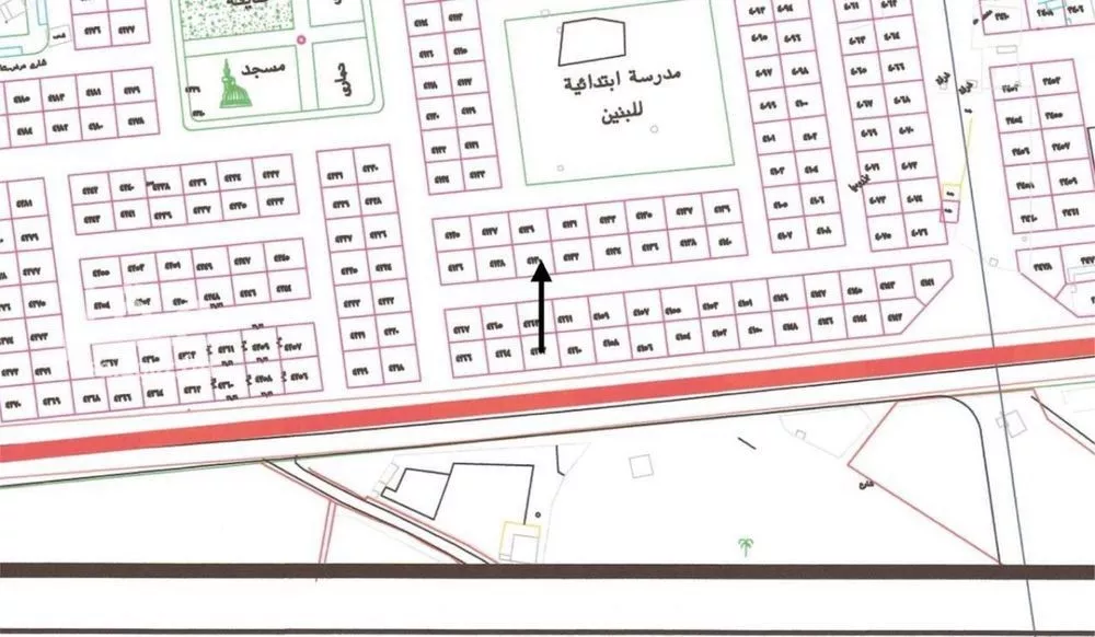 أرض للإيجار في شارع حزابة السلمي ابو قطن, حي المرجانية, مدينة رابغ, منطقة مكة المكرمة 1 صورة