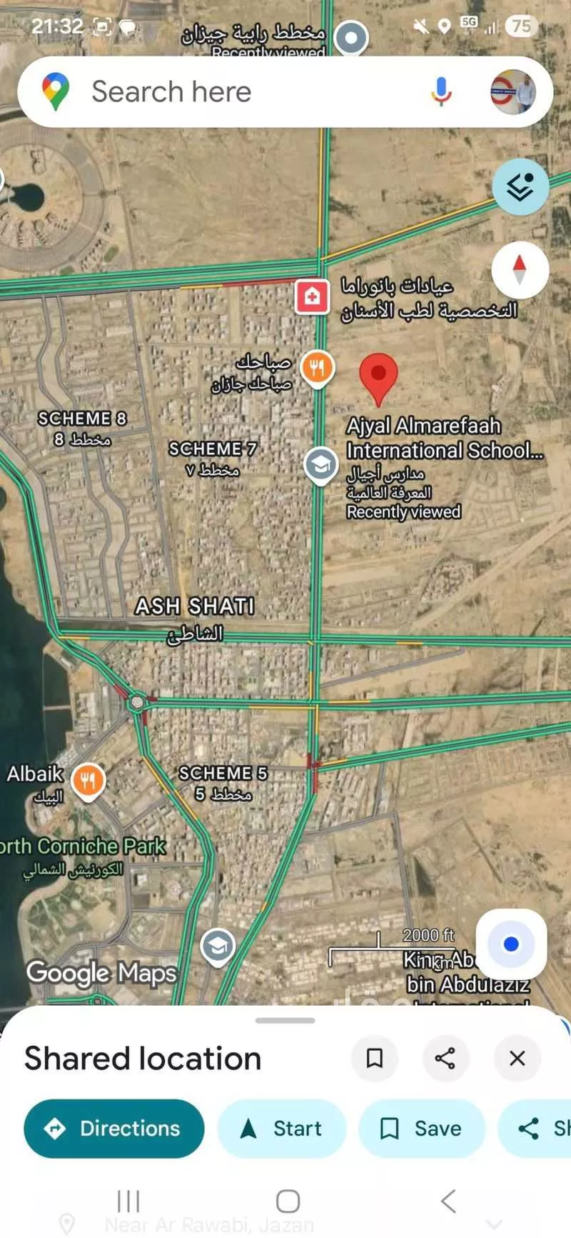 أرض للبيع في حي المحمدية 3, مدينة جازان, منطقة جازان 1 صورة