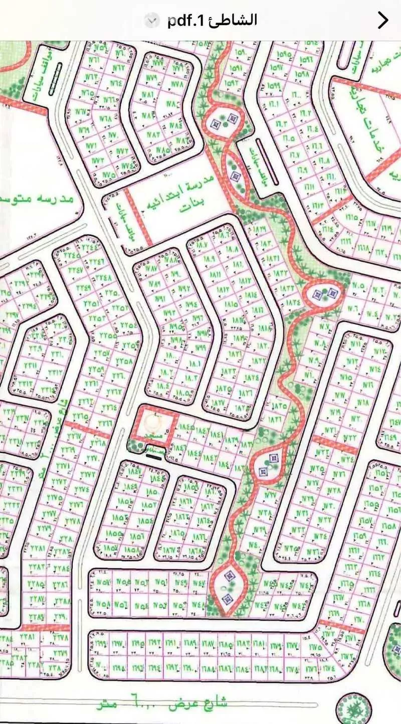أرض للبيع في حي الشاطئ 2, مدينة القنفذه, منطقة مكة المكرمة 1 صورة