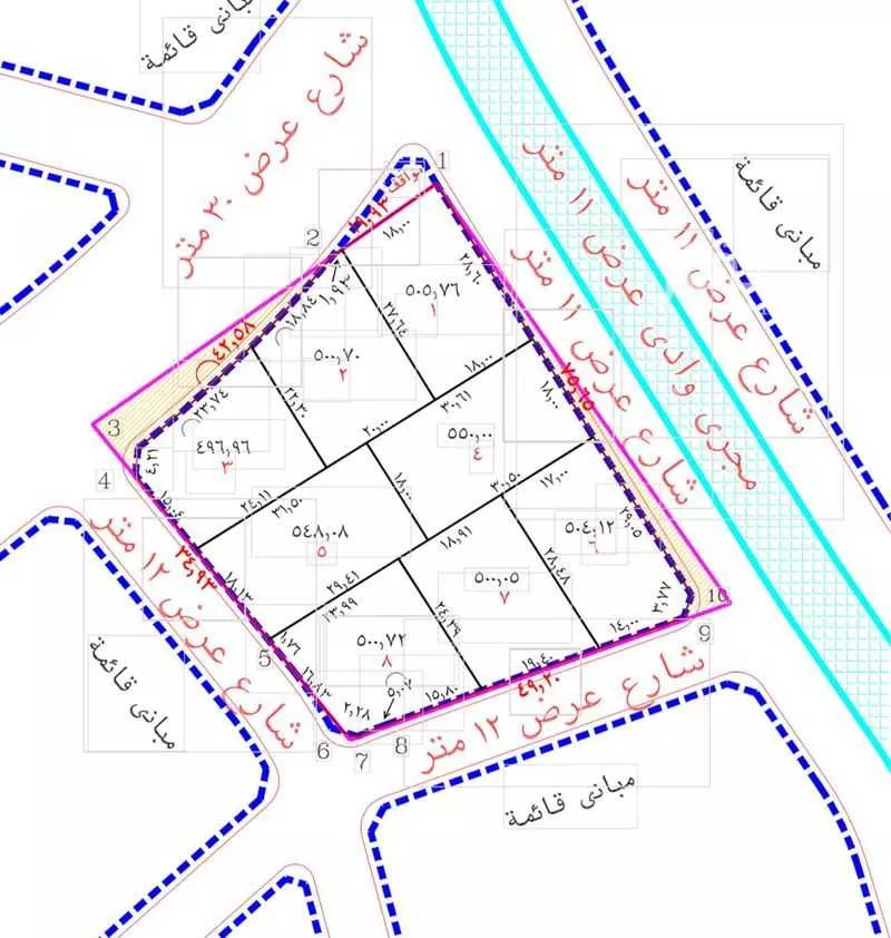 أرض للبيع في شارع اوس ابن قبطي ابن عمرو ابن زيد, حي القهيب, مدينة الطائف, منطقة مكة المكرمة 1 صورة