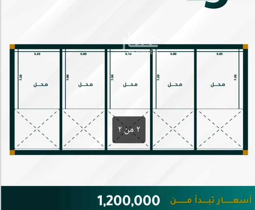 محل للبيع في شارع ابو ذر الغفاري, حي الفيحاء, مدينة جدة, منطقة مكة المكرمة 1 صورة