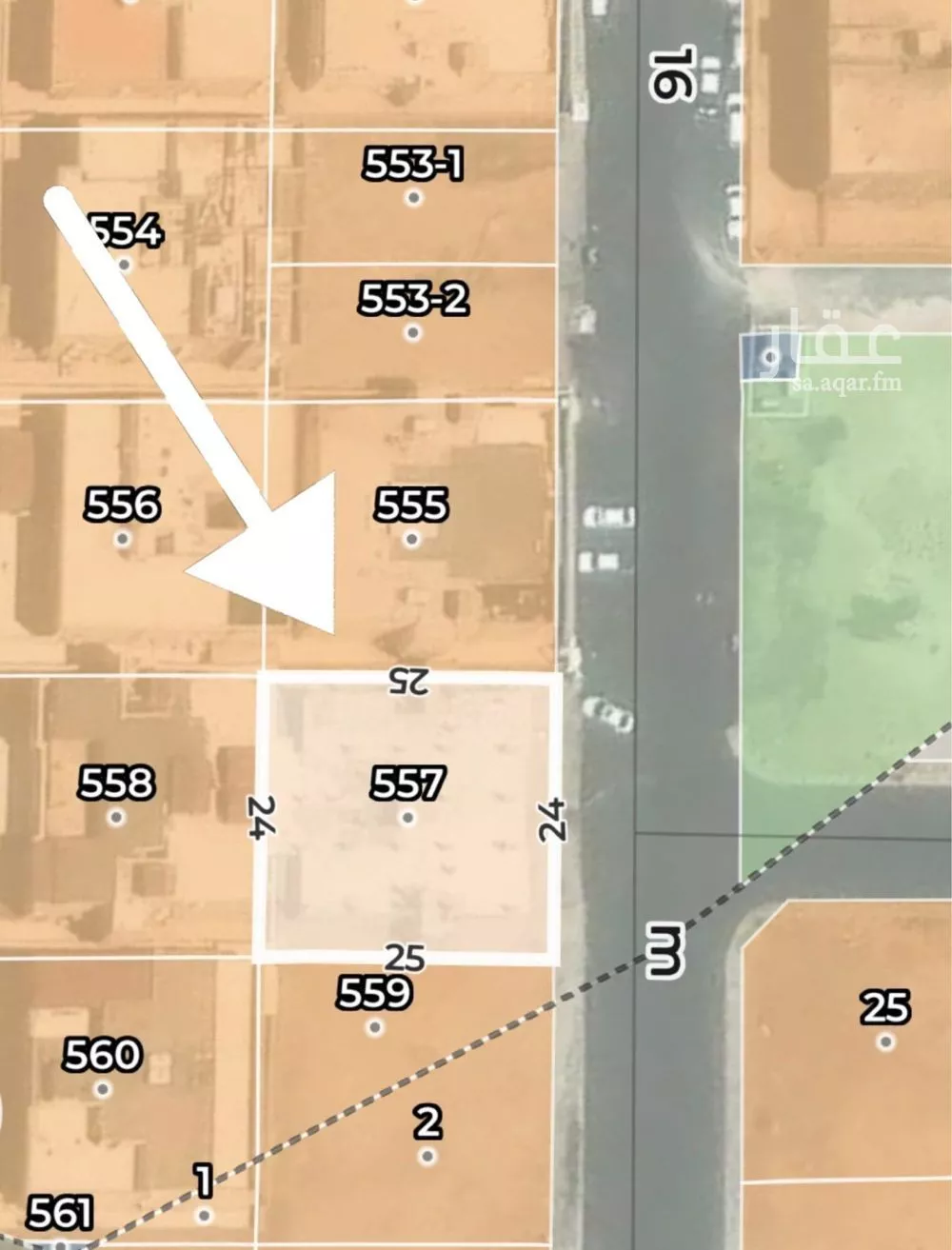 أرض للبيع في شارع برد ابن سنان, حي شظاة, مدينة المدينة المنورة, منطقة المدينة المنورة 1 صورة