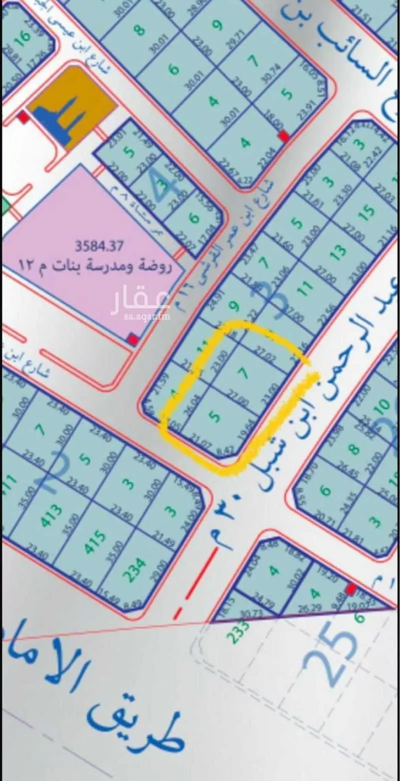 أرض للإيجار في شارع عبدالرحمن بن شبل, حي وادي مذينب, مدينة المدينه المنوره, منطقة المدينة المنورة 1 صورة