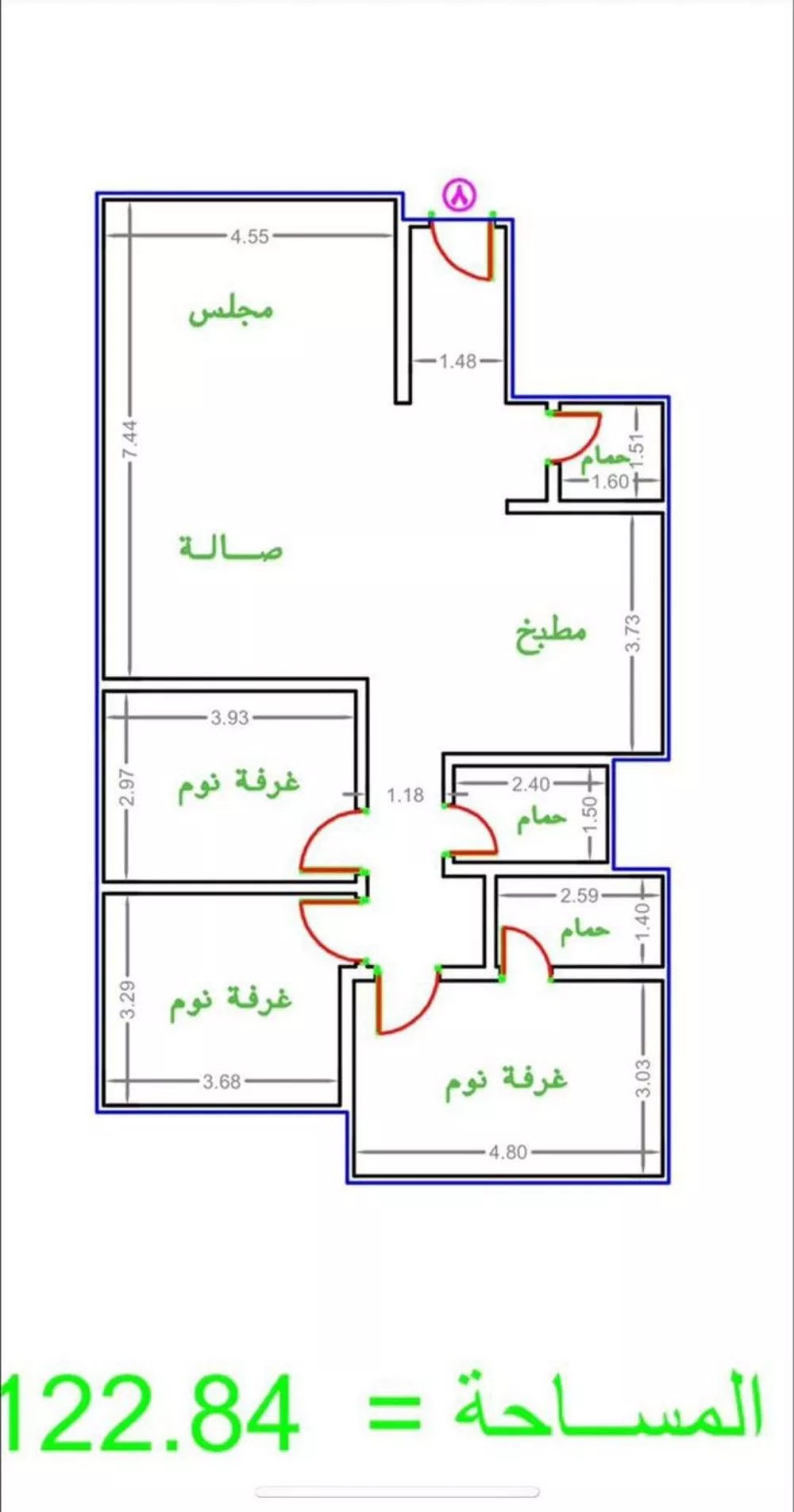 شقة للبيع في شارع الحسن بن علي, حي التعاون, مدينة الرياض, منطقة الرياض 1 صورة