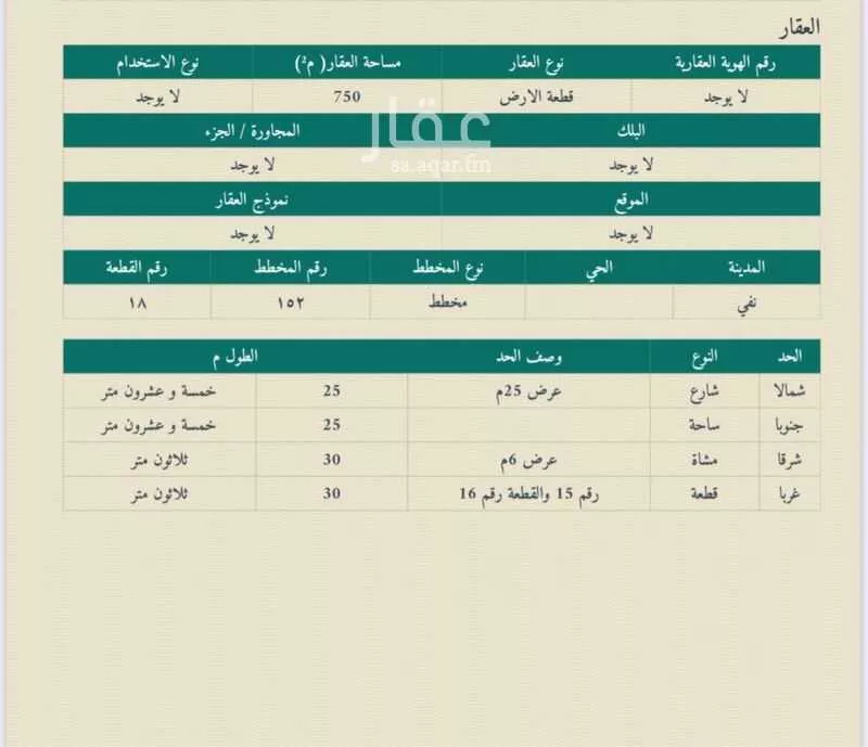 أرض للبيع في شارع الحيدالقديم والجديد 603, حي الحيد, مدينة الحيدالقديم والجديد, منطقة الرياض 1 صورة