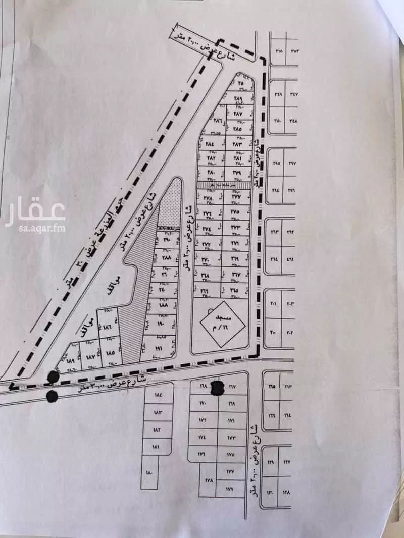 أرض للبيع في مدينة خميس مشيط - الطريف الاسفل, منطقة عسير 1 صورة
