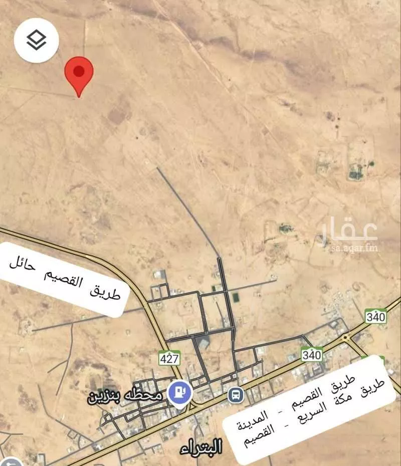أرض للبيع في شارع ارع ابراهيم النجار, حي البتراء, مدينة البتراء, منطقة القصيم 1 صورة