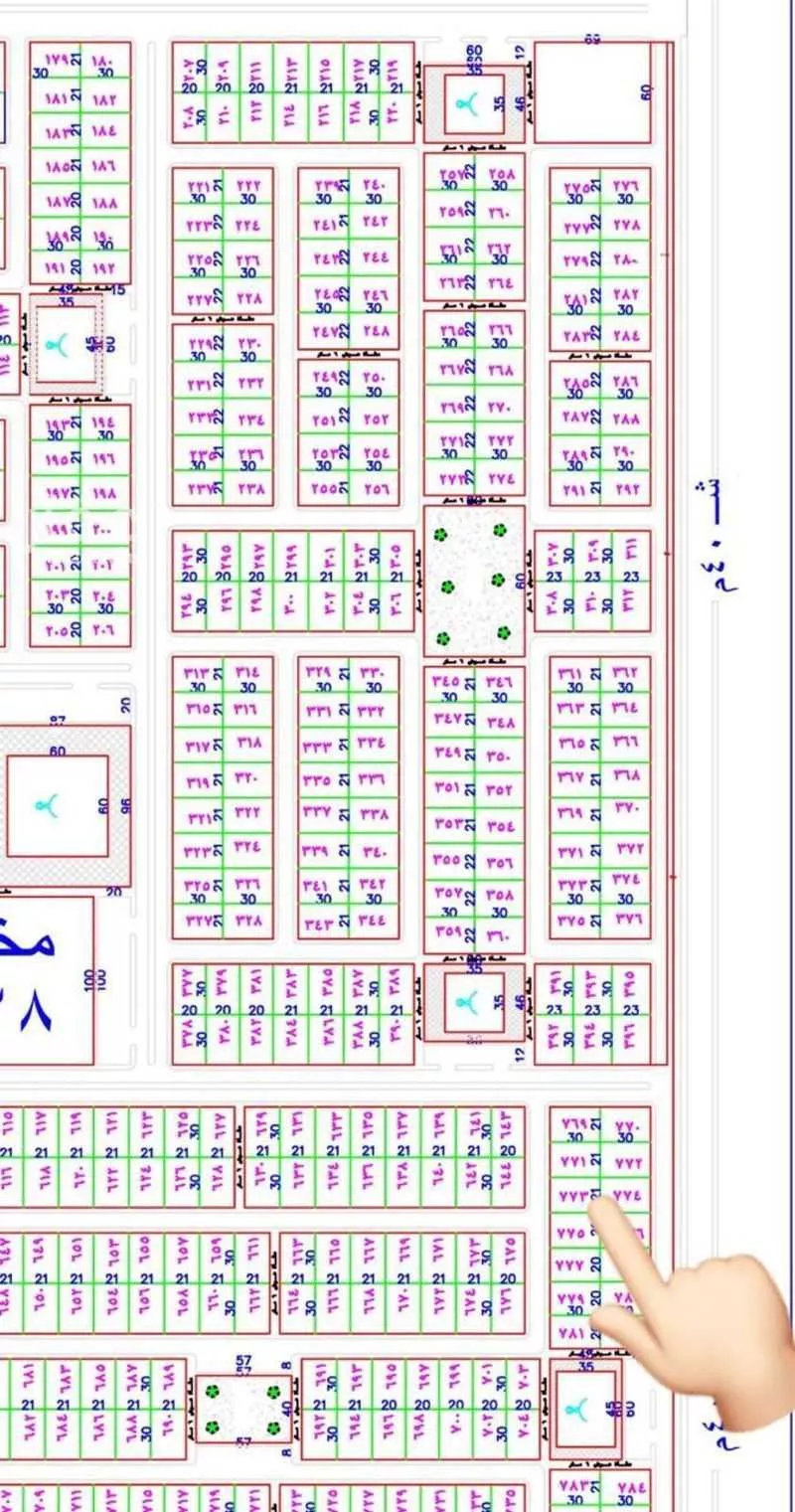 أرض للبيع في شارع شرحبيل بن عبدالله, حي الأمير سلطان بن عبدالعزيز, مدينة المجمعة, منطقة الرياض 1 صورة
