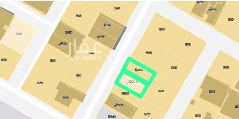 أرض للبيع في شارع مالك ابن ريب, حي المستقبل, مدينة المجمعة, منطقة الرياض 1 صورة