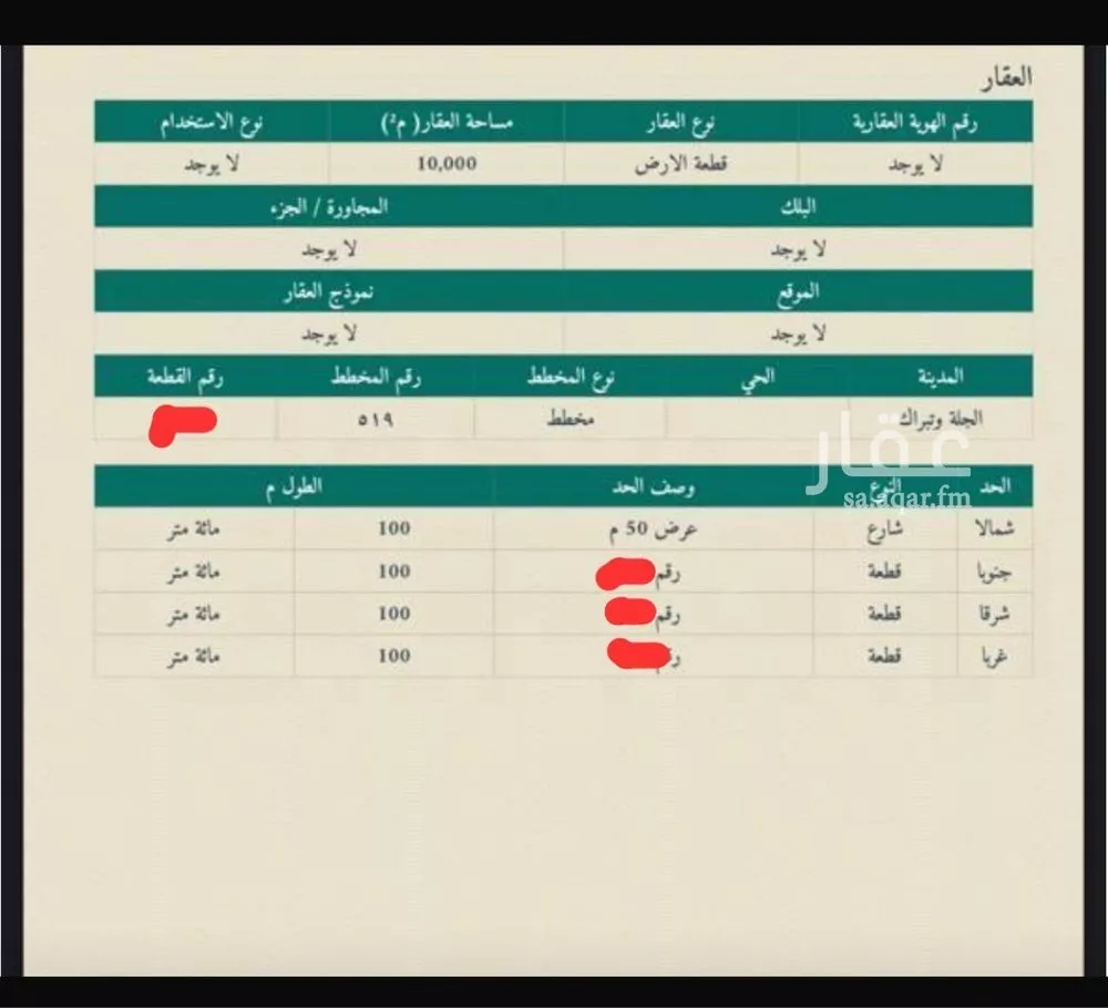 مزرعة للبيع في حي هجرة السالميه, مدينة هجرة السالميه, منطقة الرياض 1 صورة