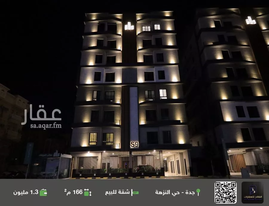 شقة للبيع في شارع طريق الملك فهد فرعي, حي النزهة, مدينة جدة, منطقة مكة المكرمة 1 صورة
