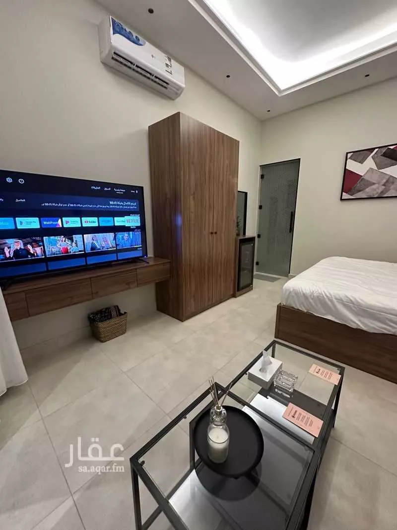 استديو مفروش للحجز في شارع ممر107 ، حي الرمال ، الرياض ، منطقة الرياض 1 صورة