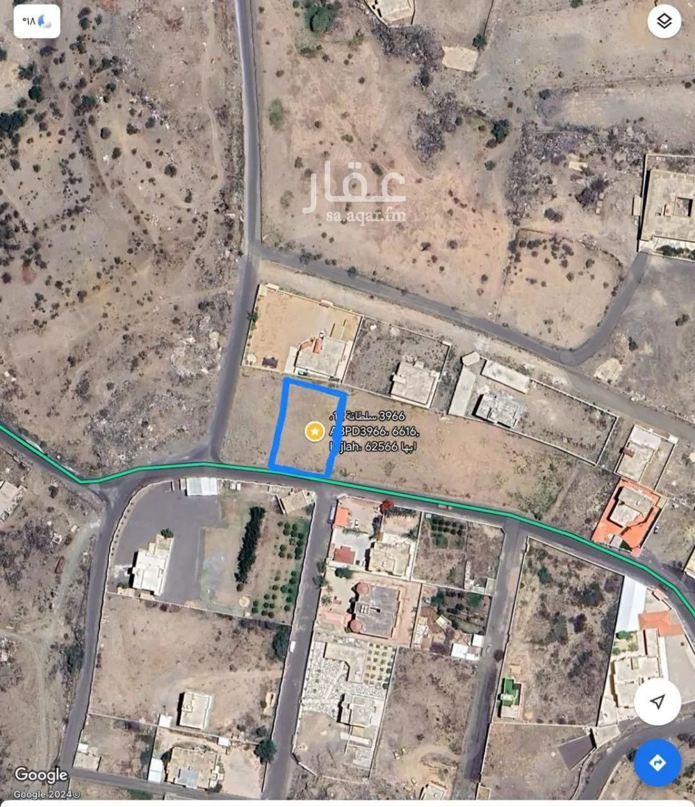 أرض للبيع في شارع عجلون, حي سلطانة, مدينة أبها, منطقة عسير 1 صورة