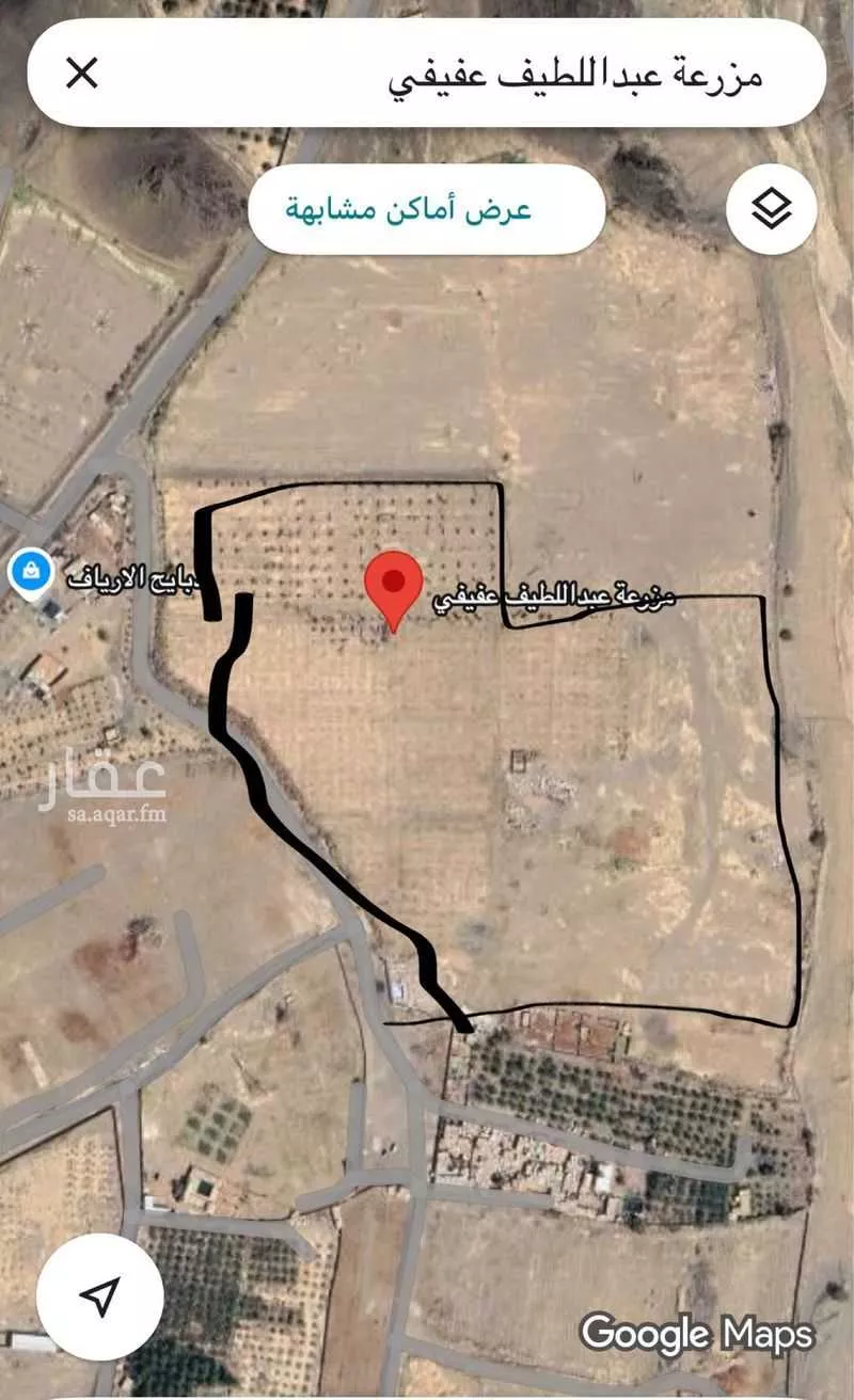 مزرعة للبيع في شارع حنطب بن الحارث ، حي المطار ، المدينة المنورة ، منطقة المدينة المنورة 1 صورة