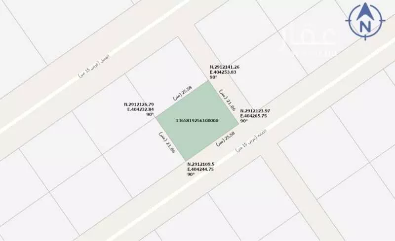 أرض للبيع في شارع الامانه, حي الشعلة, مدينة الدمام, المنطقة الشرقية 1 صورة