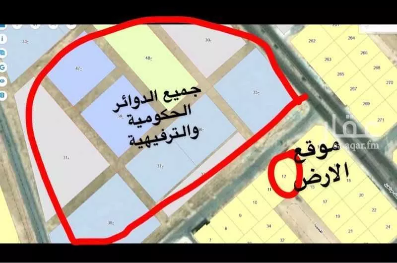 أرض للبيع في حي قرطبة, مدينة قريه العليا, المنطقة الشرقية 1 صورة