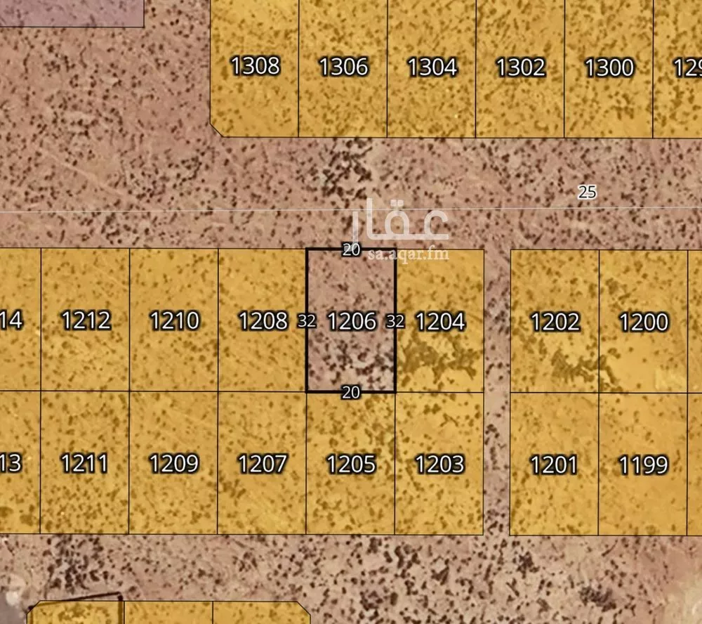 أرض للبيع في حي الروابي, مدينة جازان, منطقة جازان 1 صورة