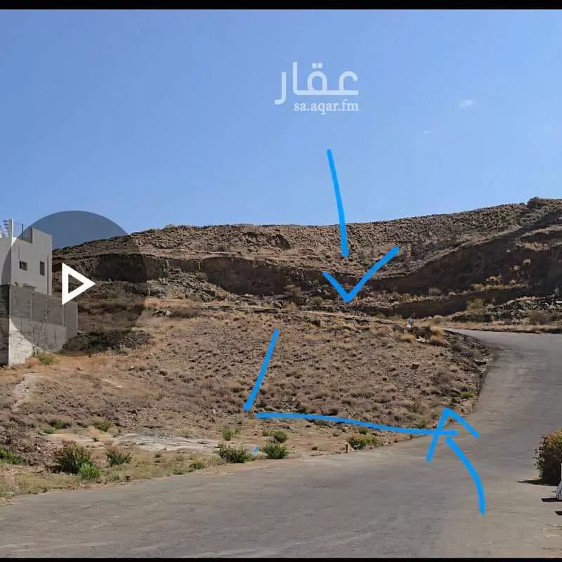 أرض للبيع في شارع بدون, حي المنتزة, مدينة ابها, منطقة عسير 1 صورة