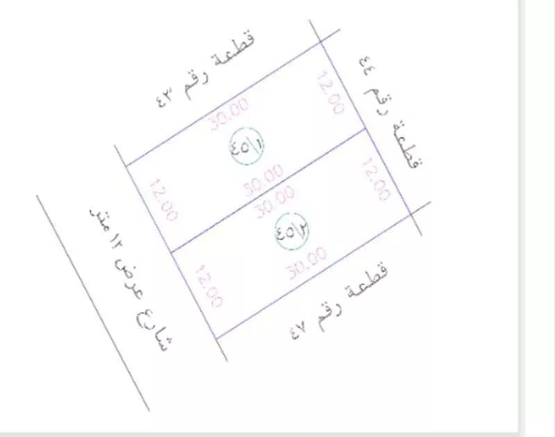 أرض للبيع في شارع طريق الامير نايف, حي الطرفية الشرقية, مدينة الطرفية الشرقية, منطقة القصيم 1 صورة