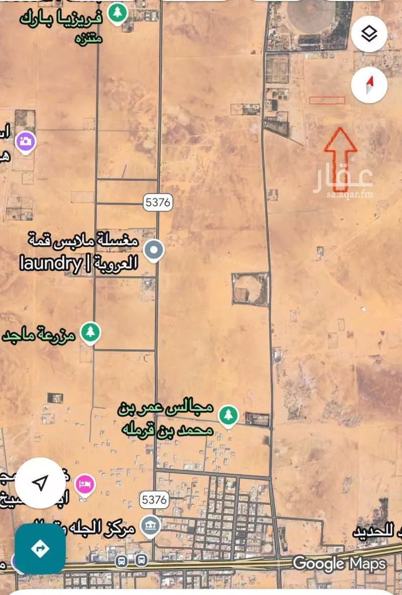 أرض للبيع في حي المانعية ، القويعية 1 صورة