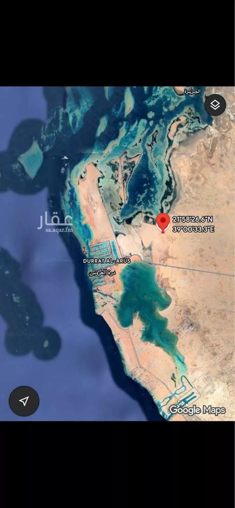 أرض للبيع في شارع 3921395, حي الجزيرة, مدينة جدة, منطقة مكة المكرمة 1 صورة