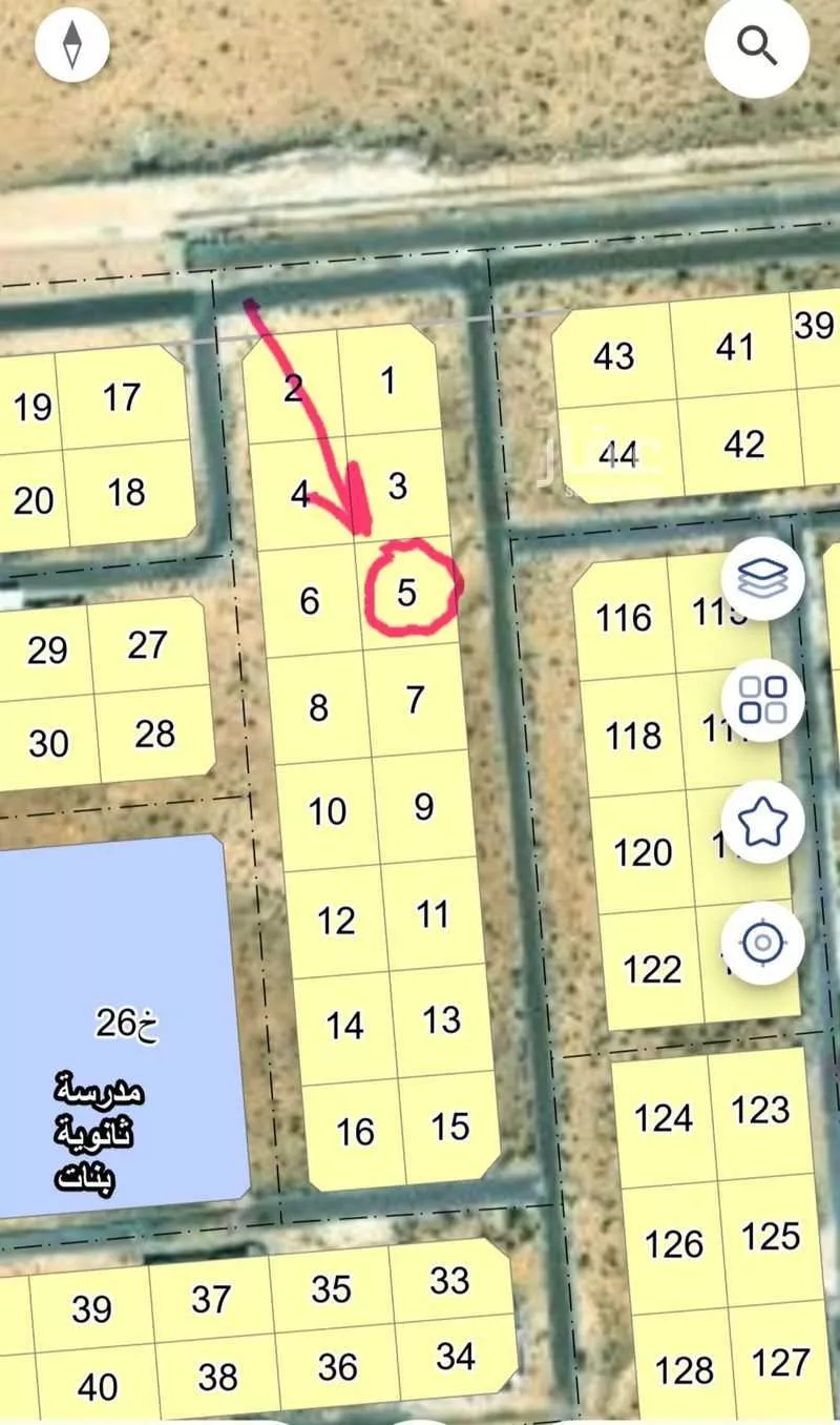 أرض للبيع في مدينة بقيق, المنطقة الشرقية 1 صورة