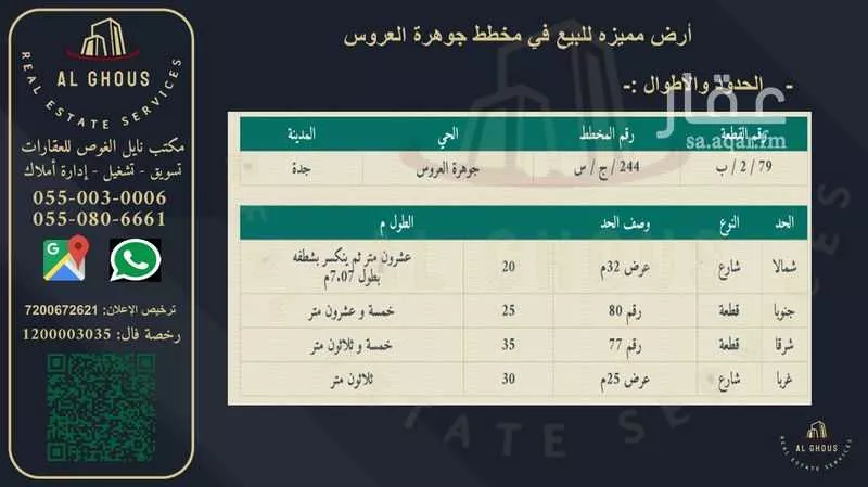 أرض للبيع في حي الدرة, مدينة جدة, منطقة مكة المكرمة 1 صورة