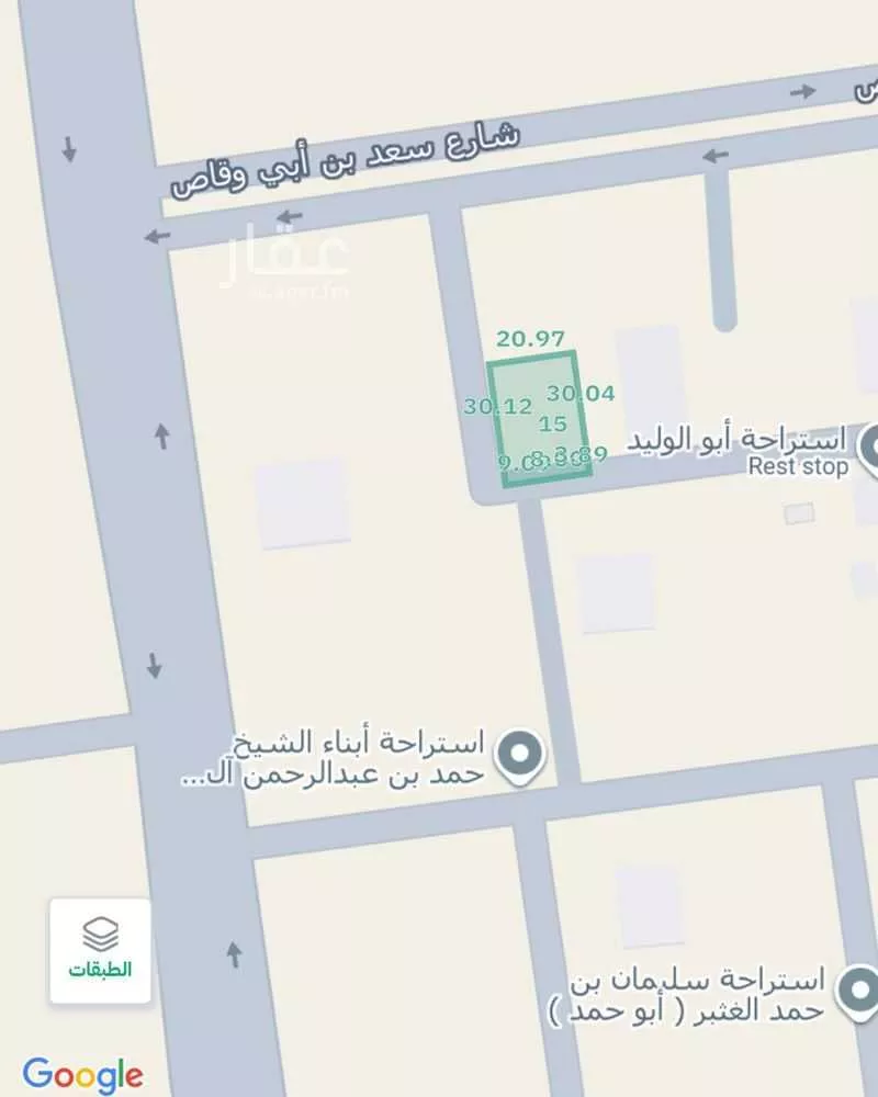 أرض للبيع في شارع الطفيل بن النعمان ، ثادق ، ثادق 1 صورة