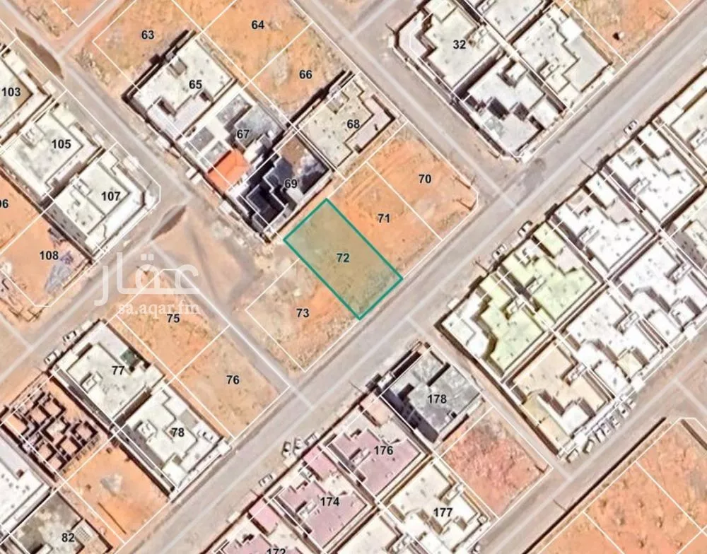 أرض للبيع في شارع القادسية 107, حي القادسية, مدينة البدائع, منطقة القصيم 1 صورة