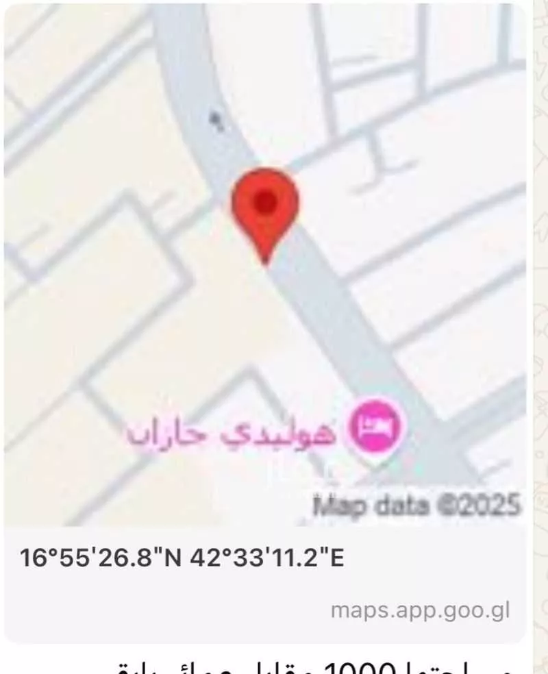 أرض للبيع في حي الشاطئ ، جازان ، منطقة جازان 1 صورة