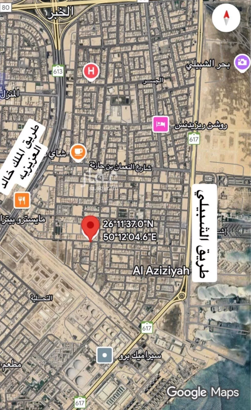 أرض للبيع في حي التحلية, مدينة الخبر, المنطقة الشرقية 1 صورة