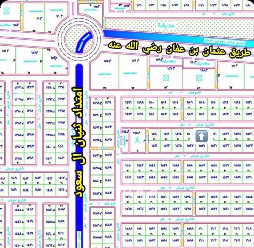 أرض للبيع في حي الياسمين, مدينة المجمعة, منطقة الرياض 1 صورة