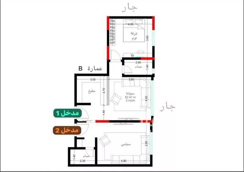 شقة للبيع في شارع عبدالحي الخال, حي المروة, مدينة جدة, منطقة مكة المكرمة 1 صورة