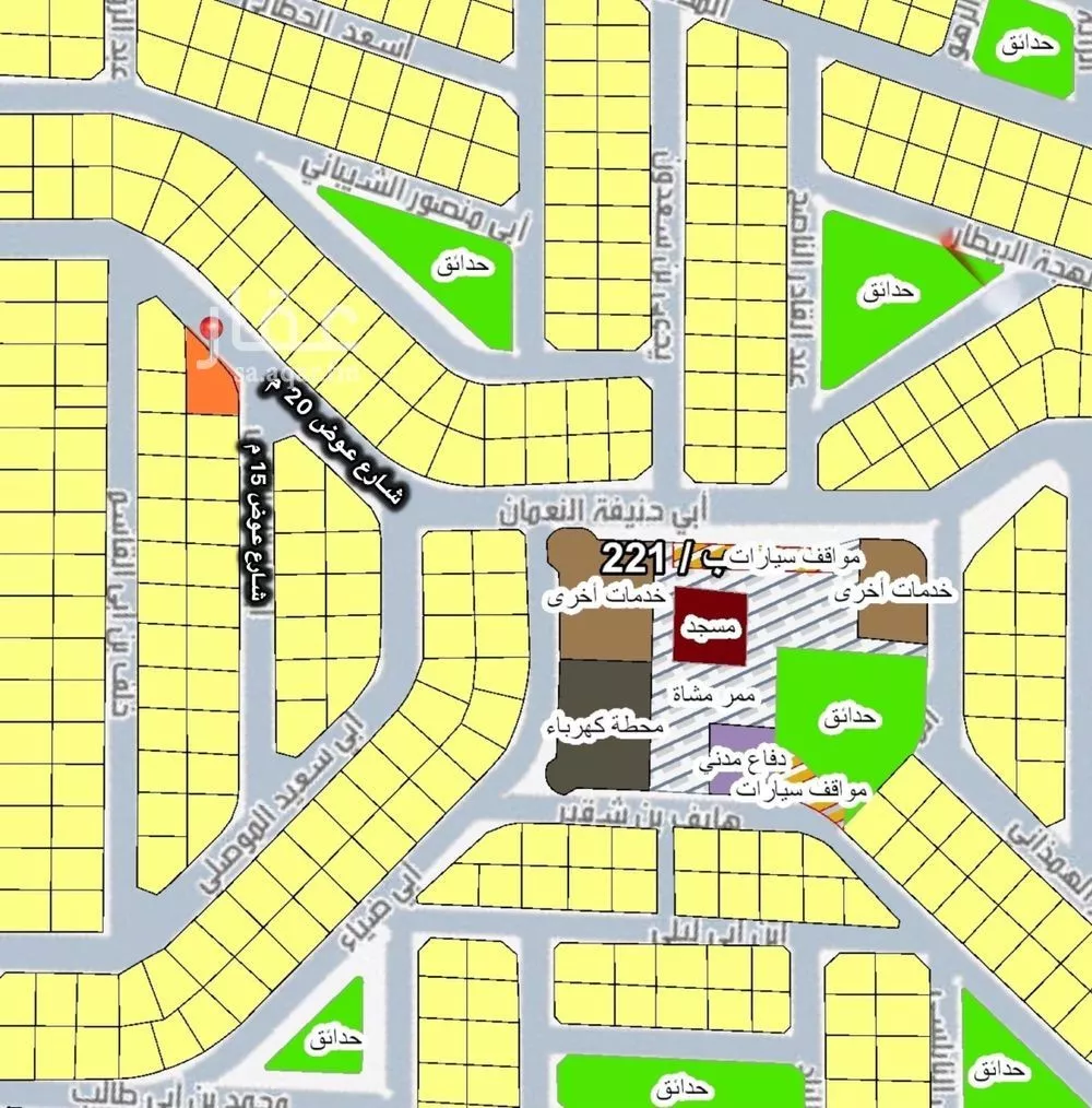 أرض للبيع في شارع ابي البقاء الازجي, حي الصواري, مدينة جدة, منطقة مكة المكرمة 1 صورة